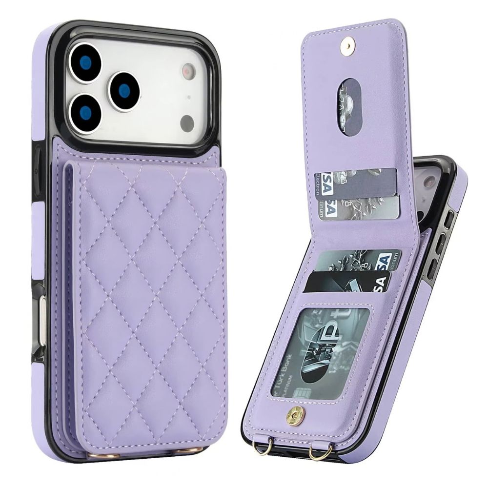 Devoco Leather Wallet iPhone Case With Card Holder