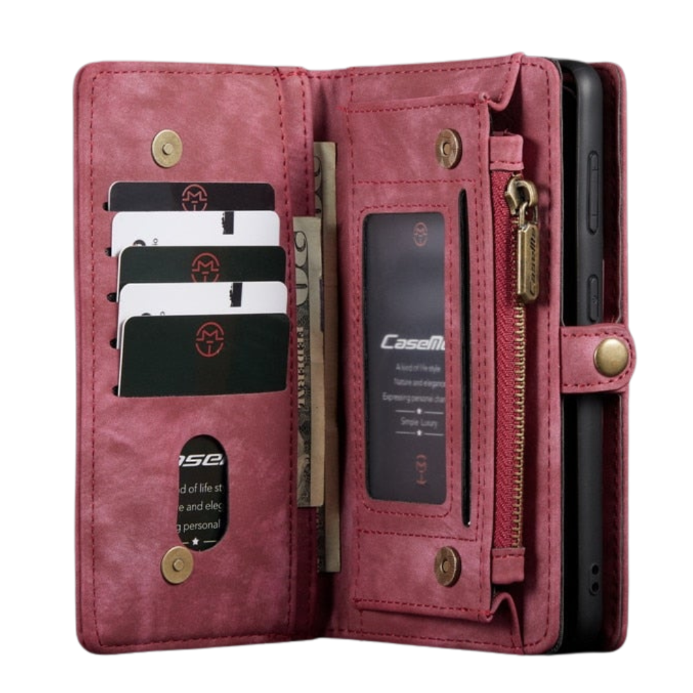 Circa Leather Flip Wallet Galaxy Case