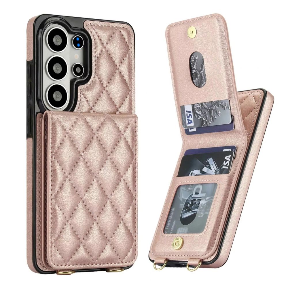 Claudo Leather Wallet Case for Galaxy S Series With Card Holder