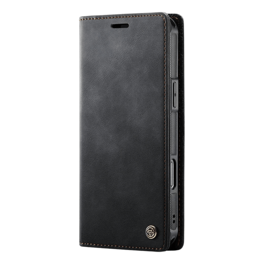 Quae Leather Flip MagSafe Wallet iPhone Case - Astra Cases