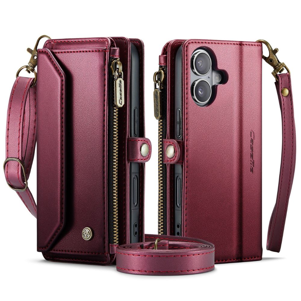 Cervus RFID Blocking Wallet Case With Crossbody Strap And Lanyard