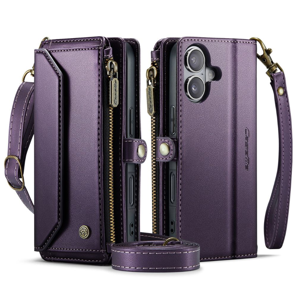 Cervus RFID Blocking Wallet Case With Crossbody Strap And Lanyard