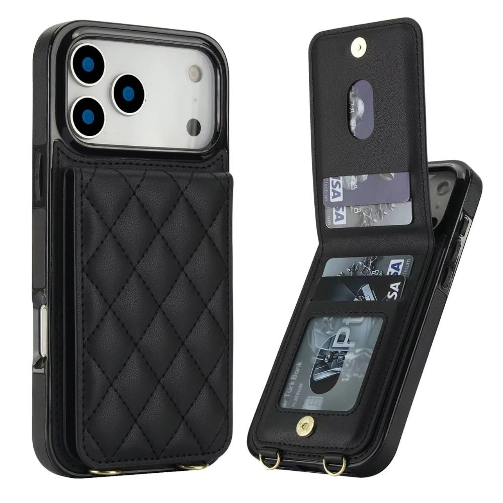 Devoco Leather Wallet iPhone Case With Card Holder