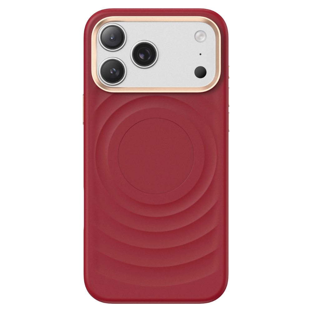 Linea Wave Shockproof iPhone Case With Metal Buttons