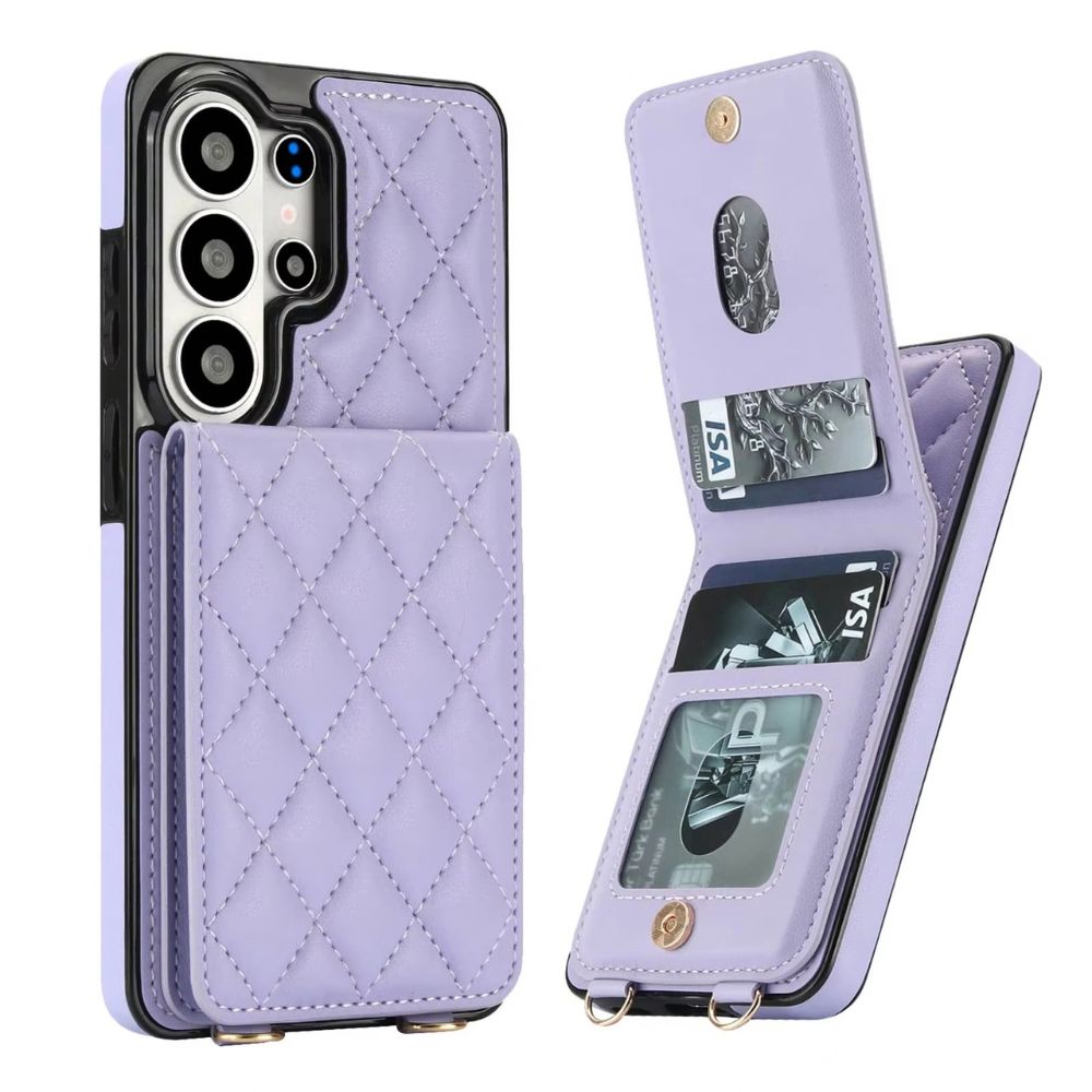 Claudo Leather Wallet Case for Galaxy S Series With Card Holder