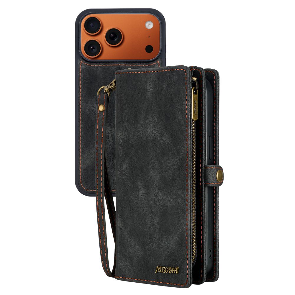 Fortune Leather Purse Case For iPhone 15-17 Series