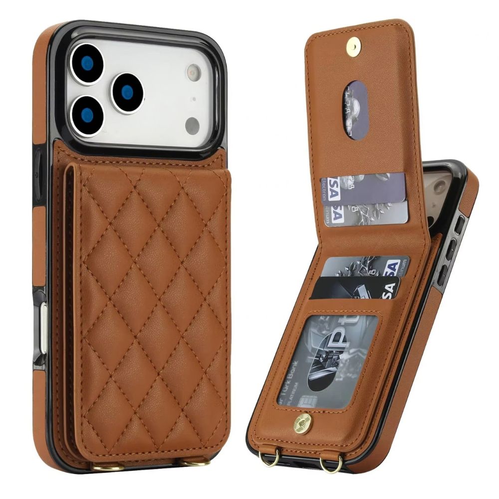 Devoco Leather Wallet iPhone Case With Card Holder