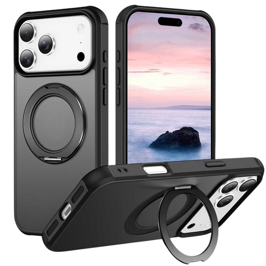 Creo Shockproof iPhone Case With 360° Rotatable Magnetic Ring