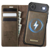 Quae Leather Flip MagSafe Wallet iPhone Case