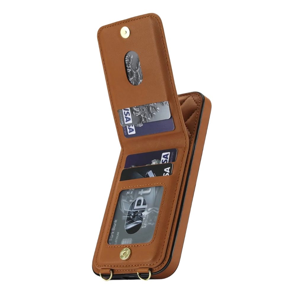 Cado Leather Wallet Google Pixel Case With Card Holder - Astra Cases