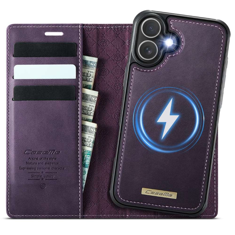 Quae Leather Flip MagSafe Wallet iPhone Case