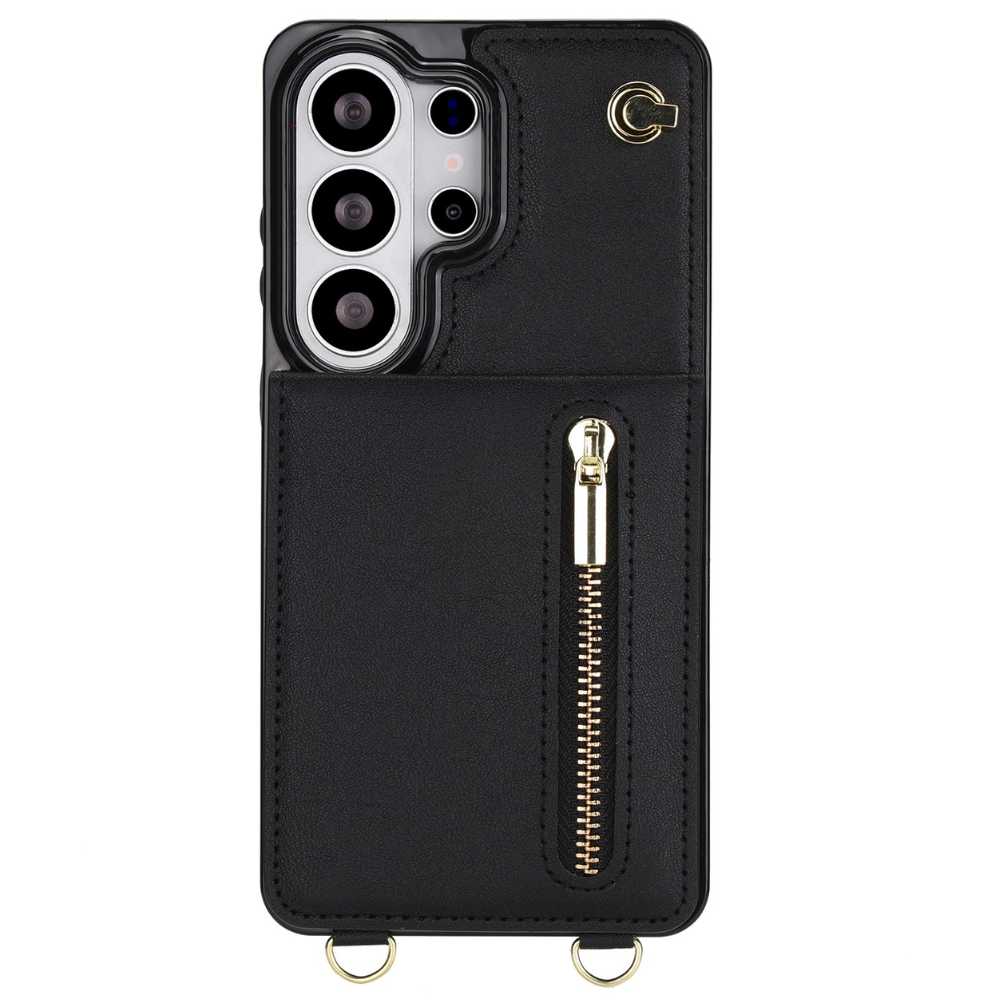 Mitis Crossbody Galaxy Leather Case With Stand