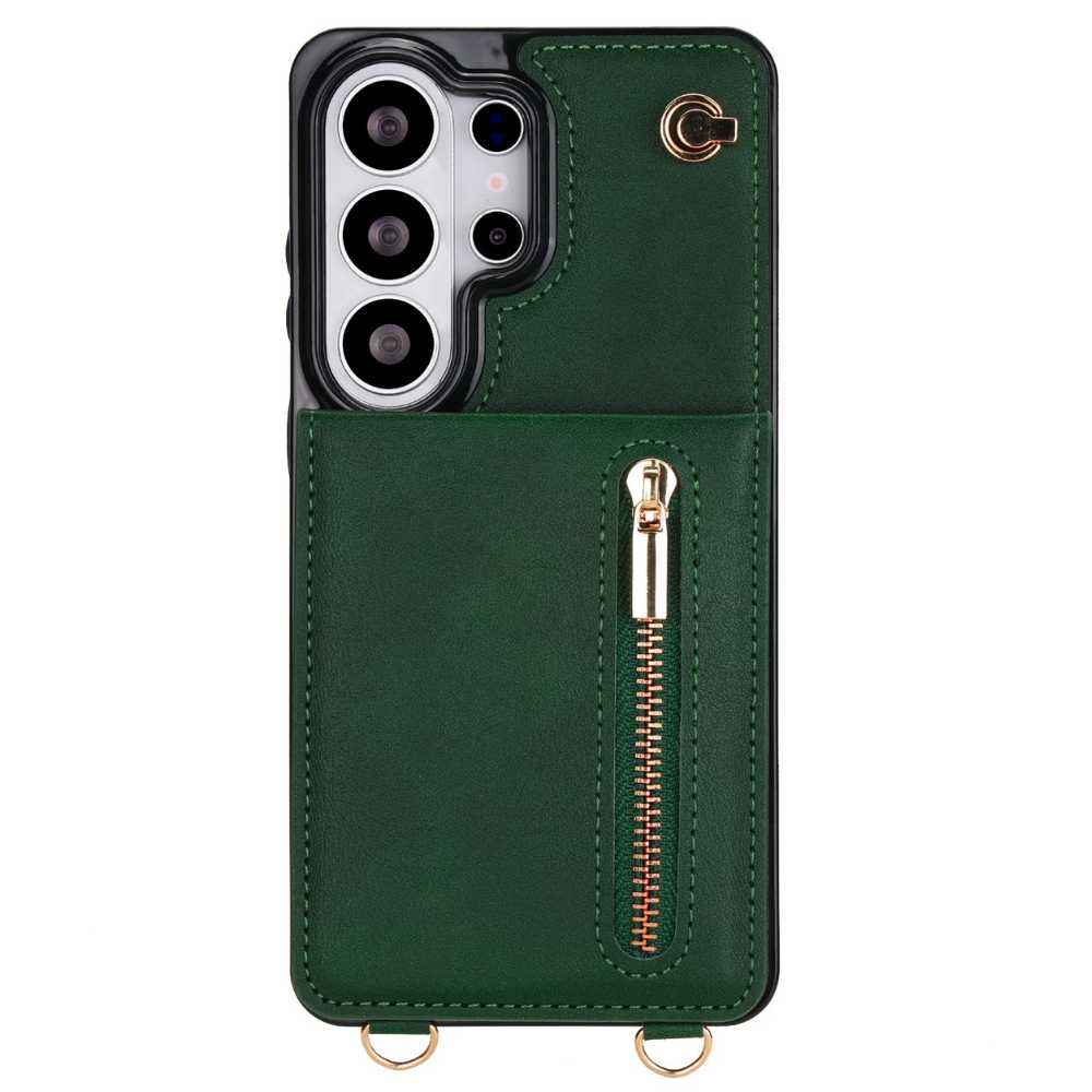 Mitis Crossbody Galaxy Leather Case With Stand
