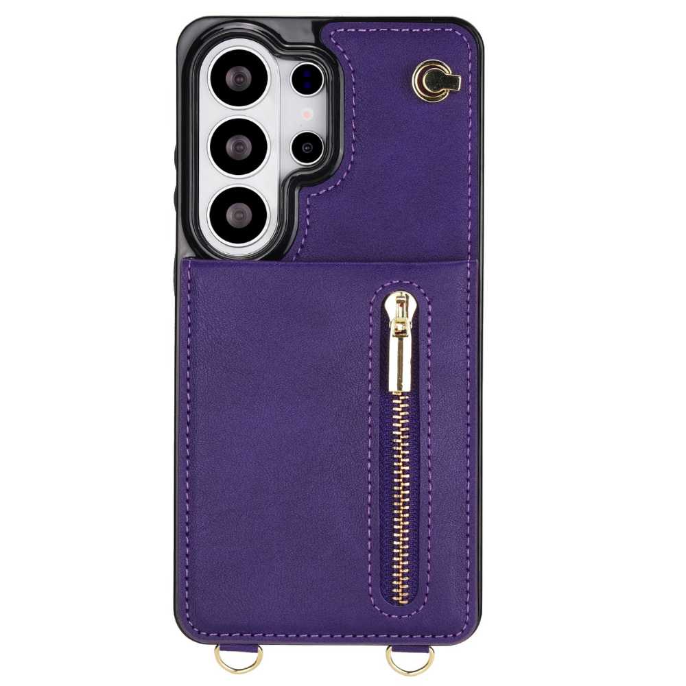 Mitis Crossbody Galaxy Leather Case With Stand