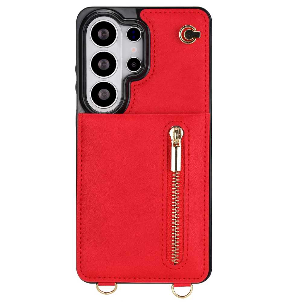 Mitis Crossbody Galaxy Leather Case With Stand
