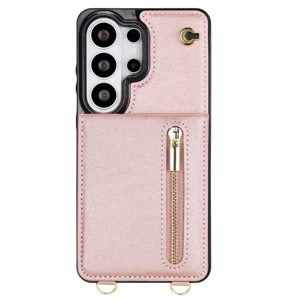 Mitis Crossbody Galaxy Leather Case With Stand