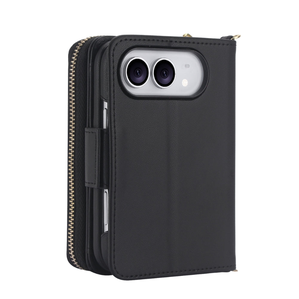 Acceptus Quilted Leather Wallet Case For iPhone 15-18