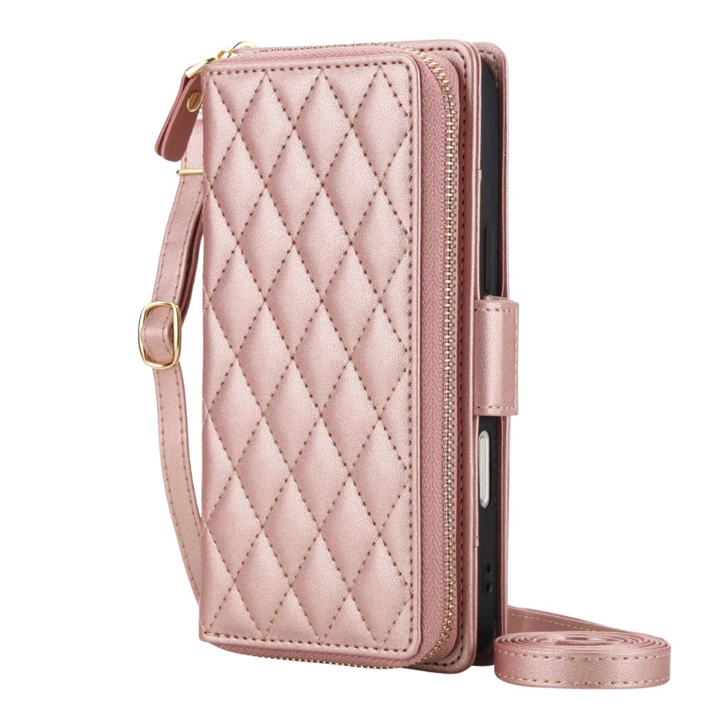 Acceptus Quilted Leather Wallet Case For iPhone 15-17 - Astra Cases