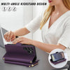 Aeger Quilted Leather Wallet Case for Galaxy S Series - Astra Cases