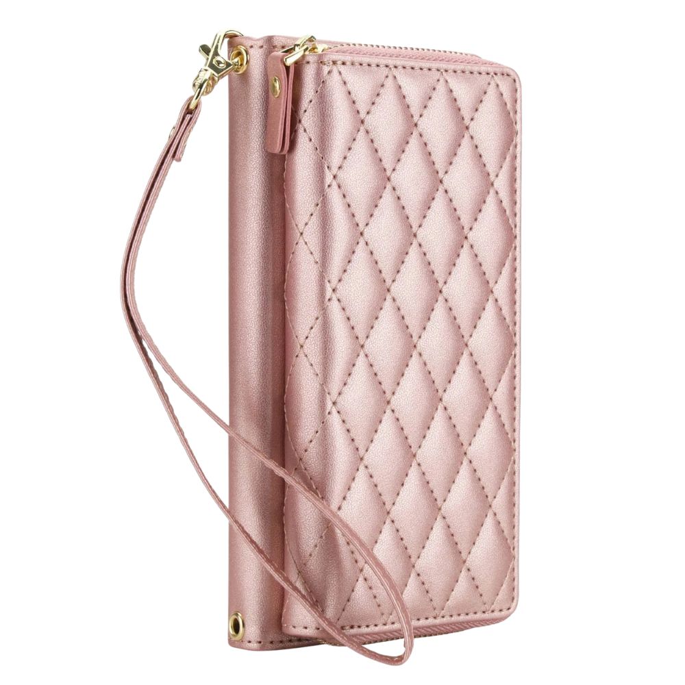 Aestus Quilted Leather Wallet Case for Galaxy A Series - Astra Cases