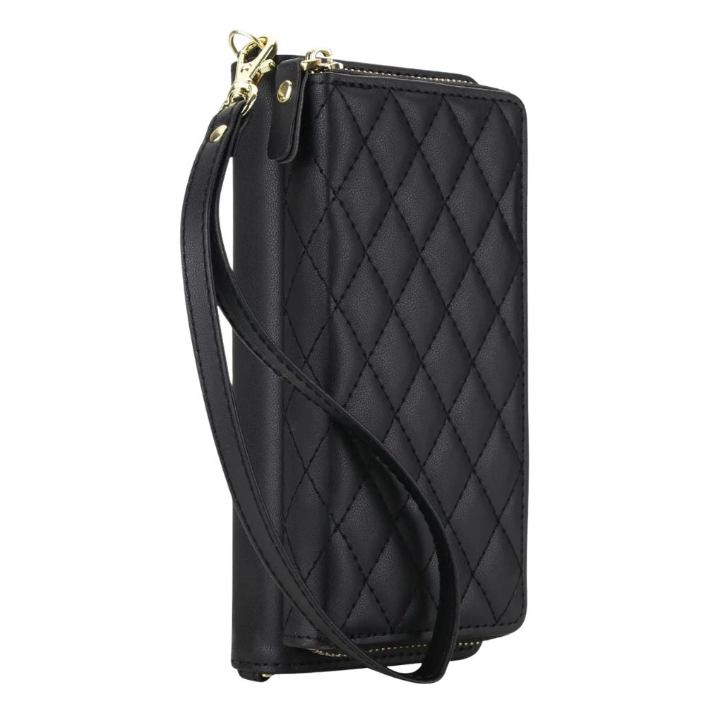 Aeternus Quilted Leather Wallet Case for Galaxy Z Fold - Astra Cases