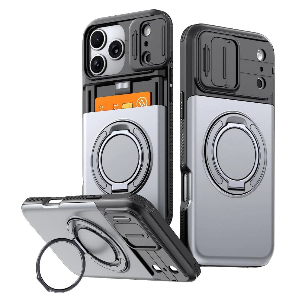 Aurum Shockproof iPhone Case With Kickstand