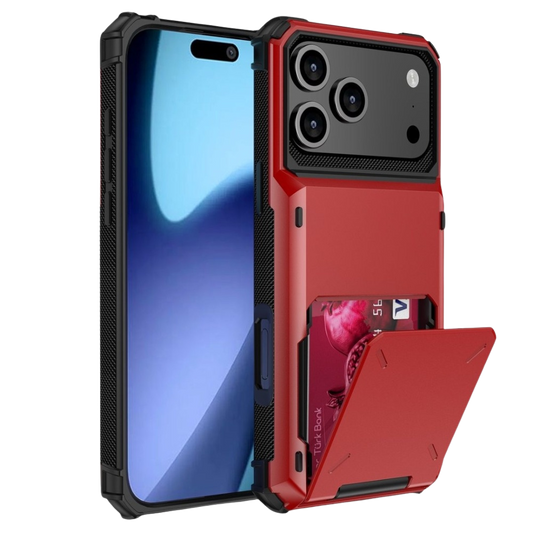 Orbit Shockproof iPhone Wallet Case For 14-18 Series