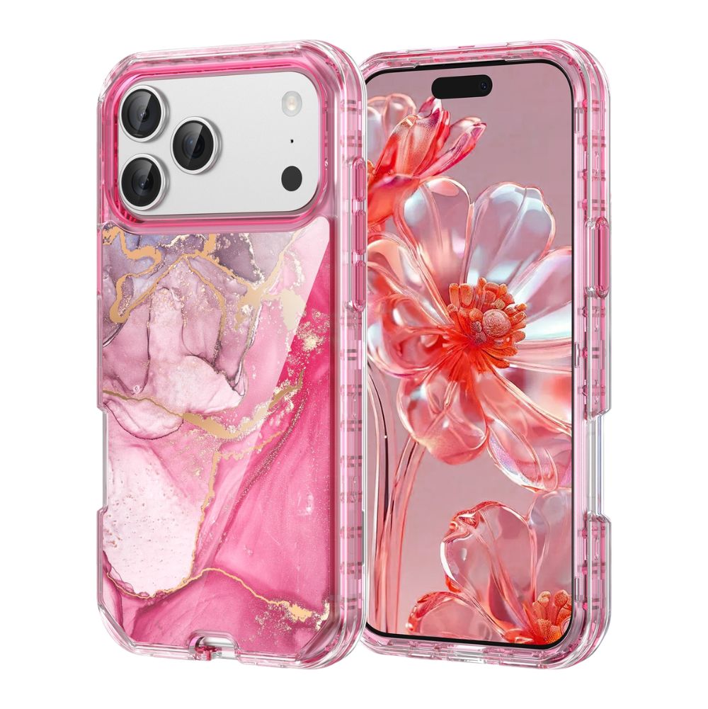 Castra Marble Pattern Soft Silicone iPhone Case