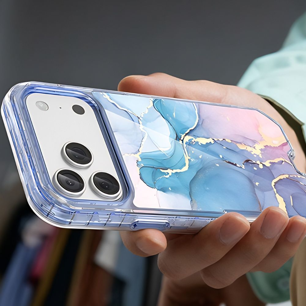 Castra Marble Pattern Soft Silicone iPhone Case