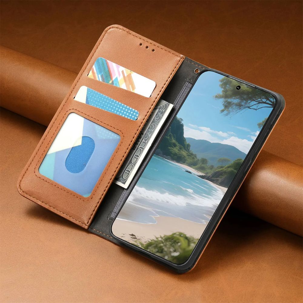 Ceteri Leather Wallet Flip Case For Galaxy S Series - Astra Cases