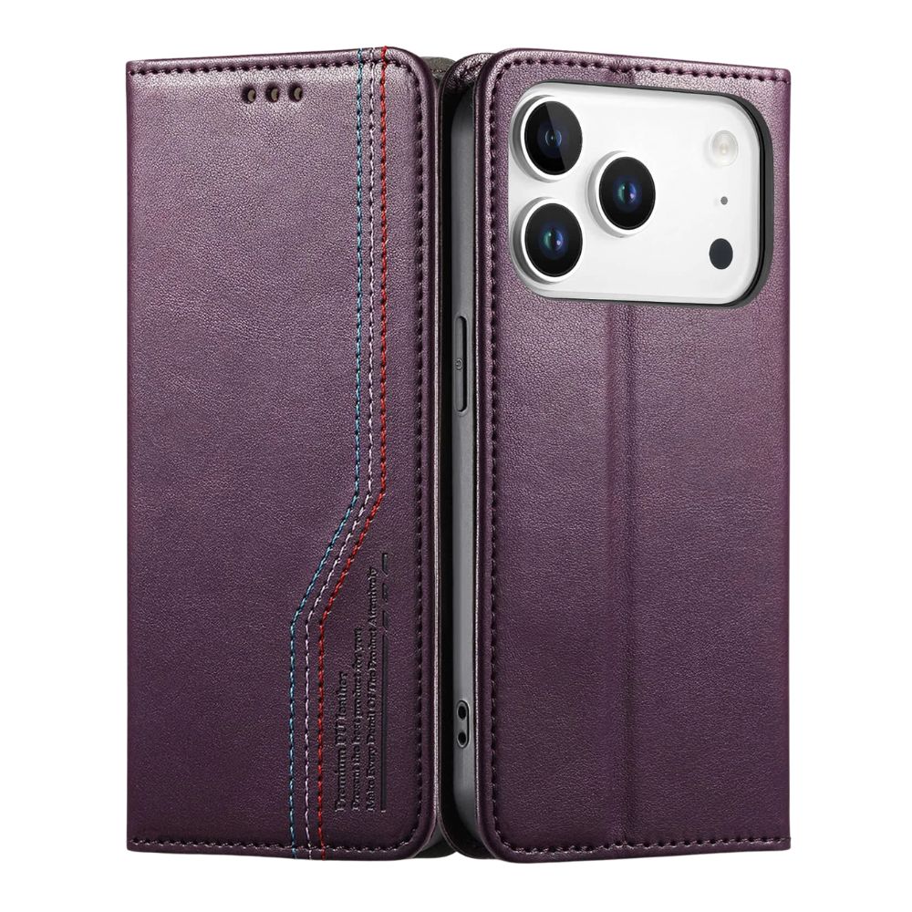 Civis Leather Wallet Flip iPhone Case - Astra Cases