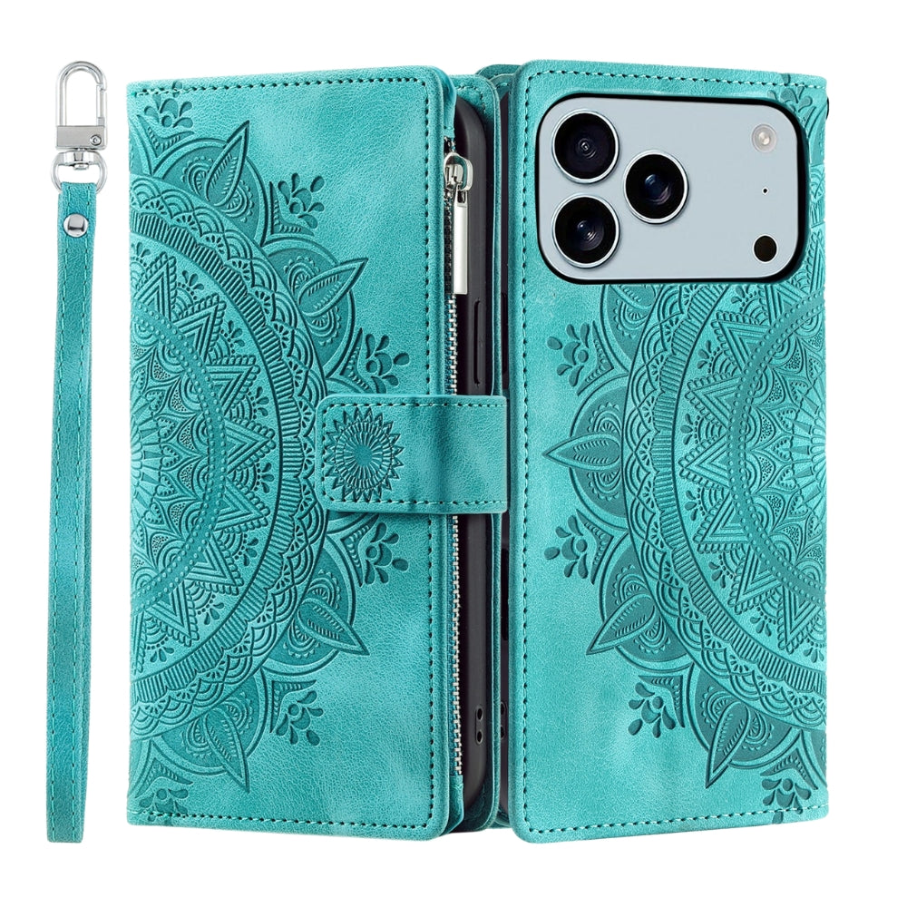 Denuo Magnetic Leather Wallet iPhone Case With Straps
