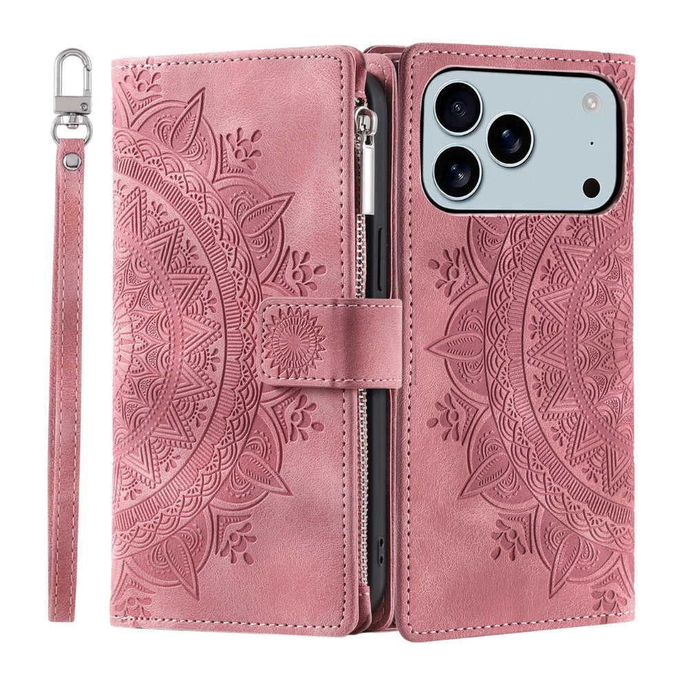 Denuo Magnetic Leather Wallet iPhone Case With Straps