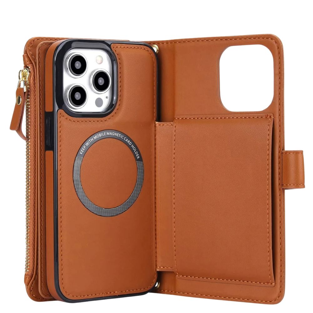 Detineo RFID Magnetic Detachable Wallet iPhone Case