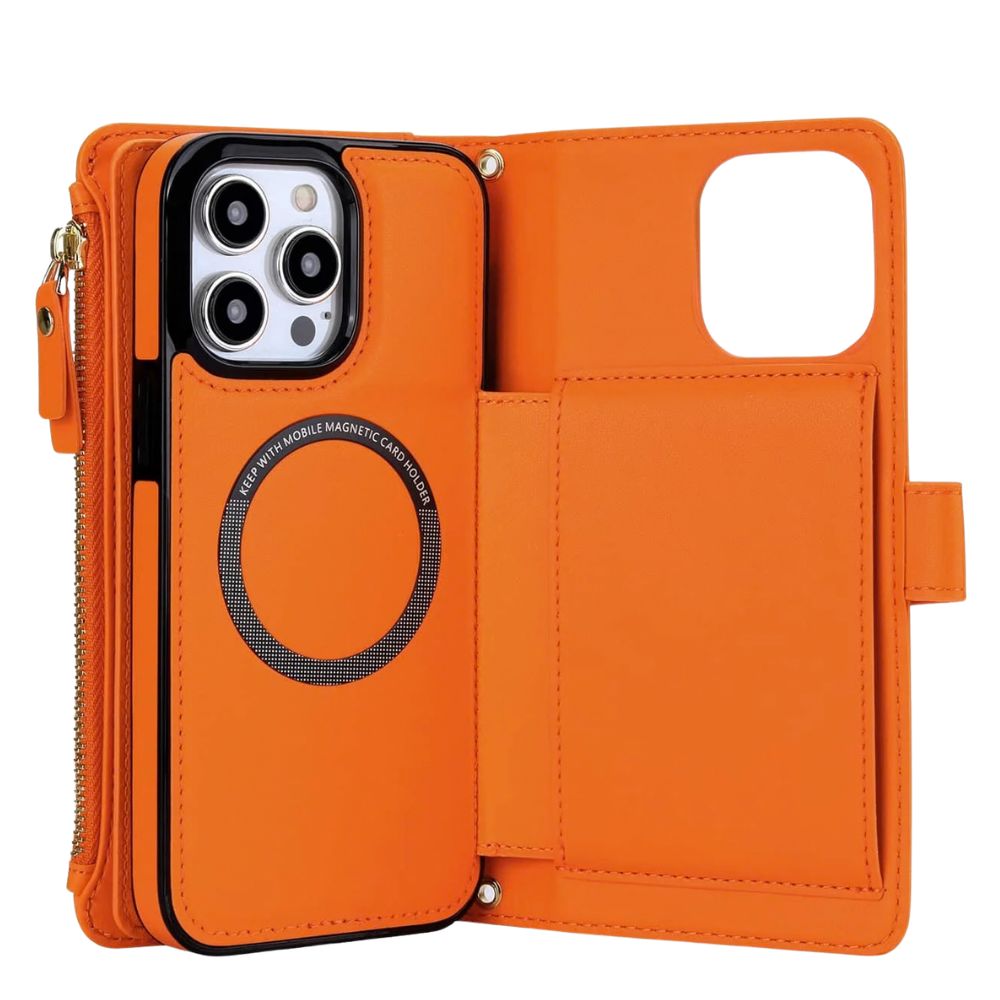 Detineo RFID Magnetic Detachable Wallet iPhone Case
