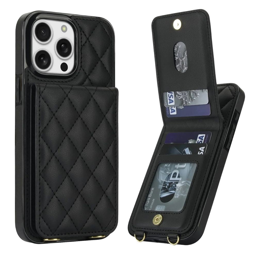 Devenio Leather Wallet iPhone Case With Card Holder