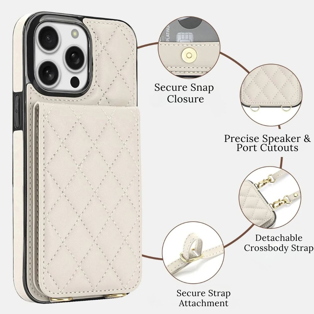 Devenio Leather Wallet iPhone Case With Card Holder
