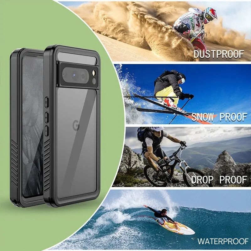 Dito 360° LifeProof Case for Pixel Series With Built-in Lens & Screen Protector