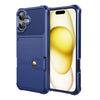 Echo Luxury Leather Wallet Case For iPhone Series 14-17
