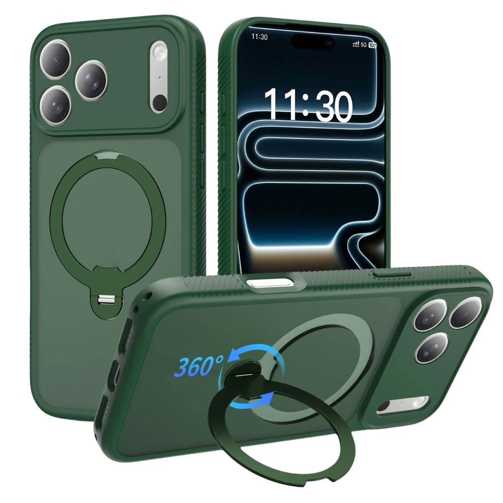 Feteo Slim Shockproof iPhone Case With Ring Holder - Astra Cases