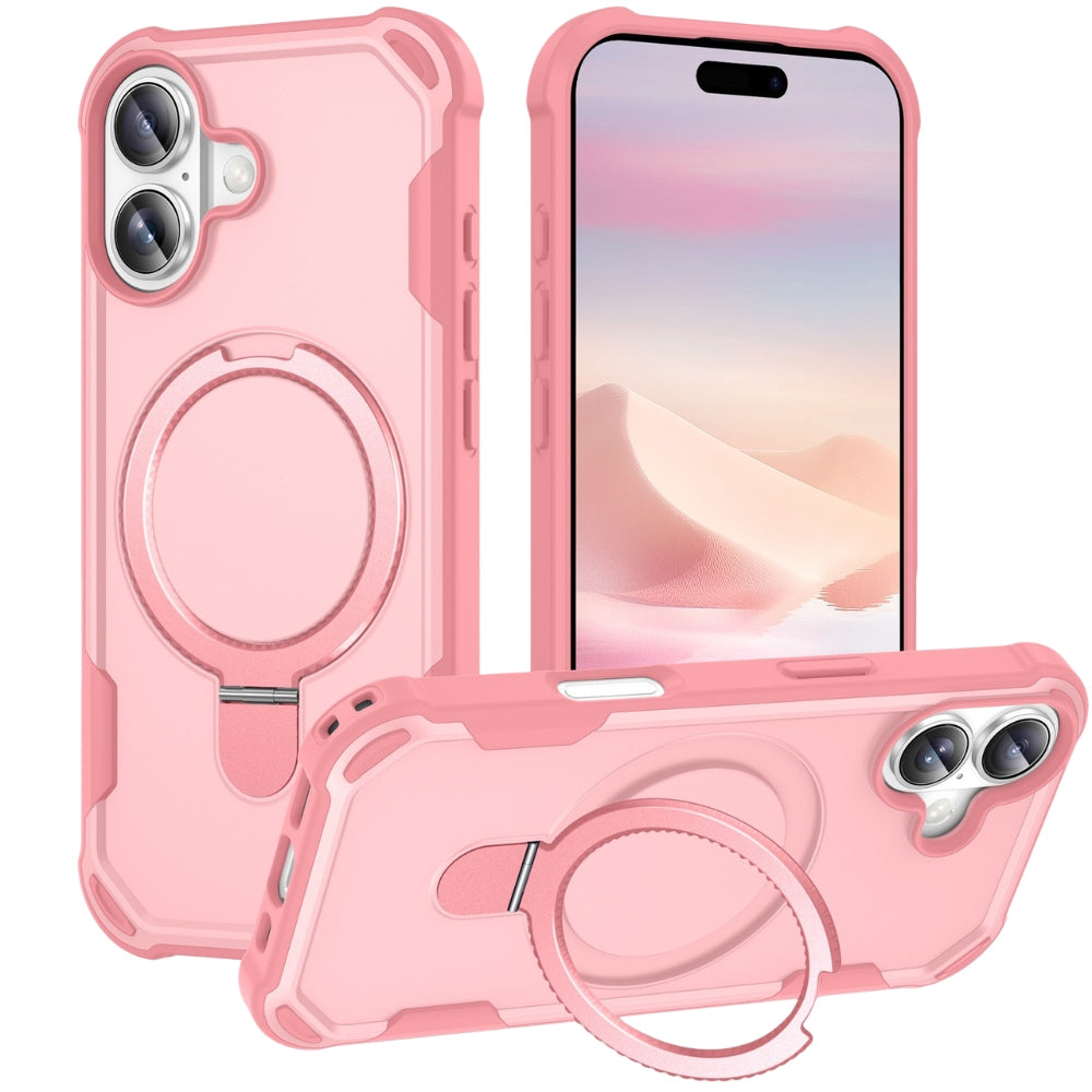 Fruor Slim Shockproof MagSafe iPhone Case With Ring Holder