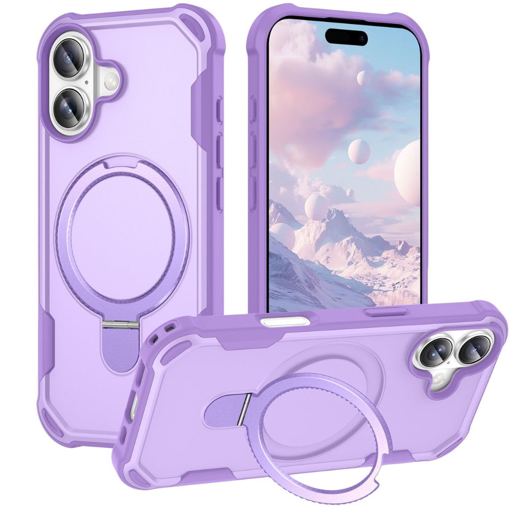 Fruor Slim Shockproof MagSafe iPhone Case With Ring Holder