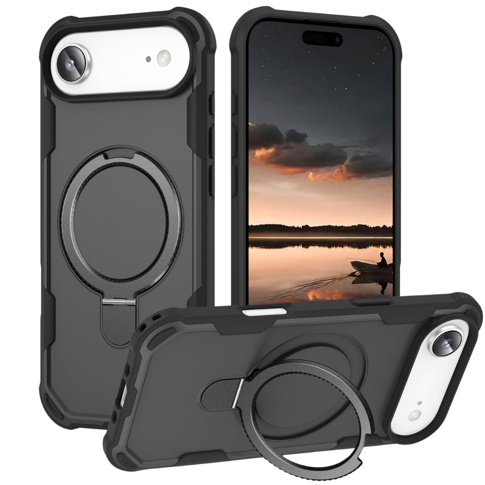 Fruor Slim Shockproof MagSafe iPhone Case With Ring Holder