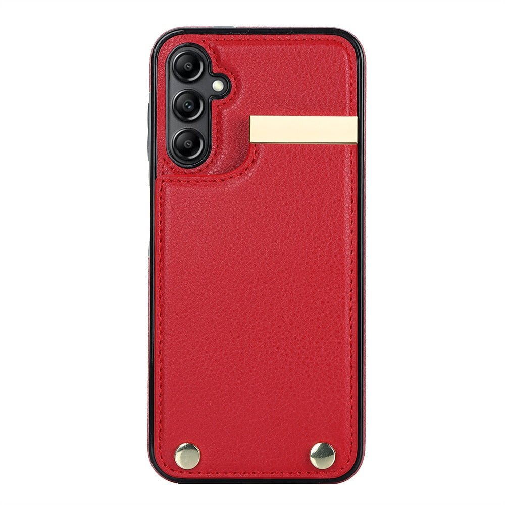 Gero Leather Galaxy Case With Multi Card and Coin Slot