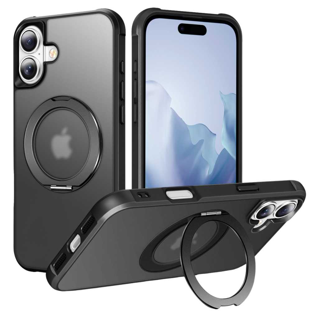 Creo Shockproof iPhone Case With 360° Rotatable Magnetic Ring
