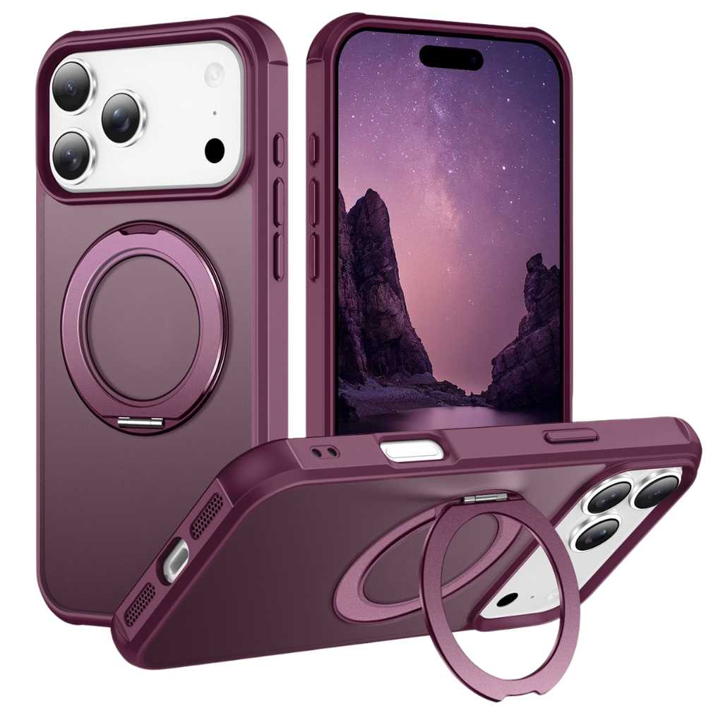 Creo Shockproof iPhone Case With 360° Rotatable Magnetic Ring