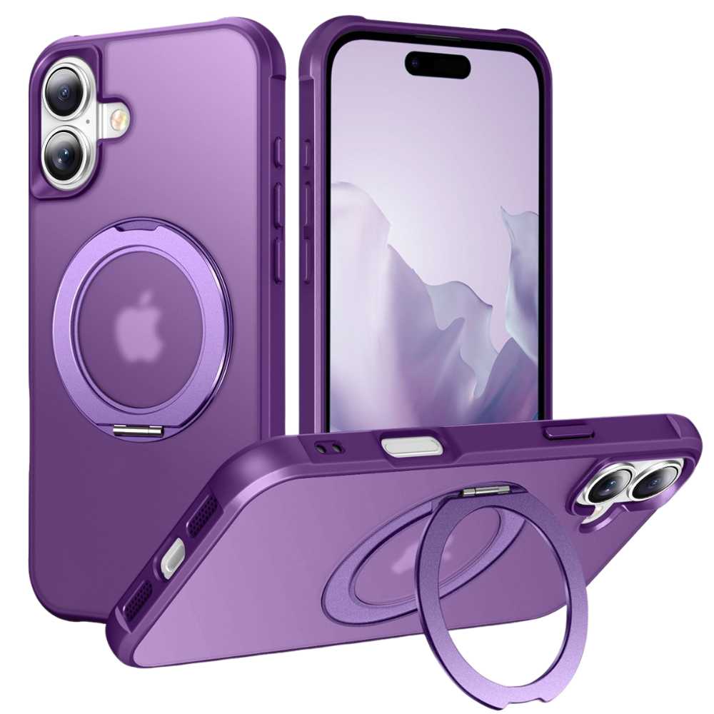 Creo Shockproof iPhone Case With 360° Rotatable Magnetic Ring