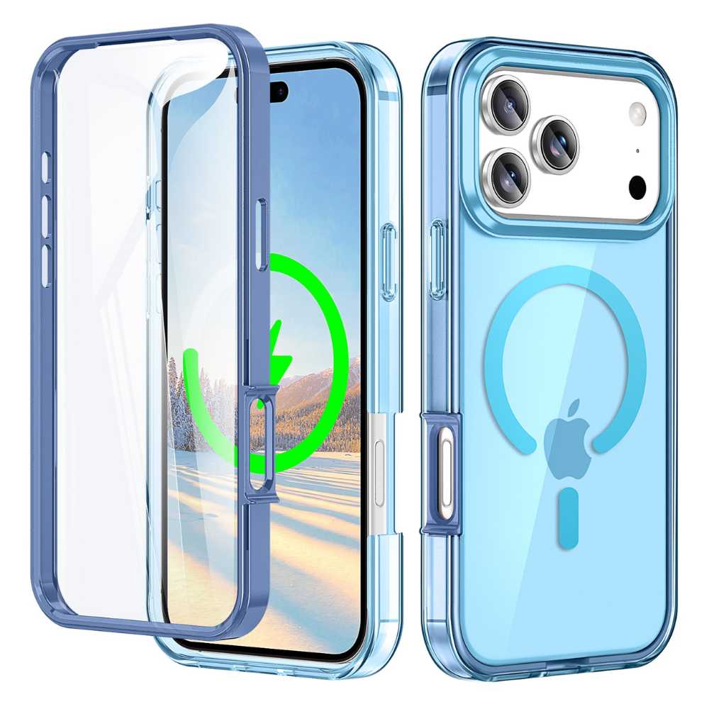 Advoco Shockproof MagSafe iPhone Case With Screen Protector