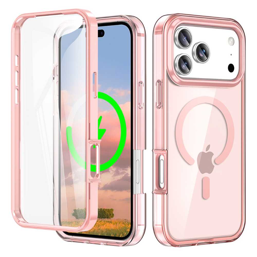 Advoco Shockproof MagSafe iPhone Case With Screen Protector