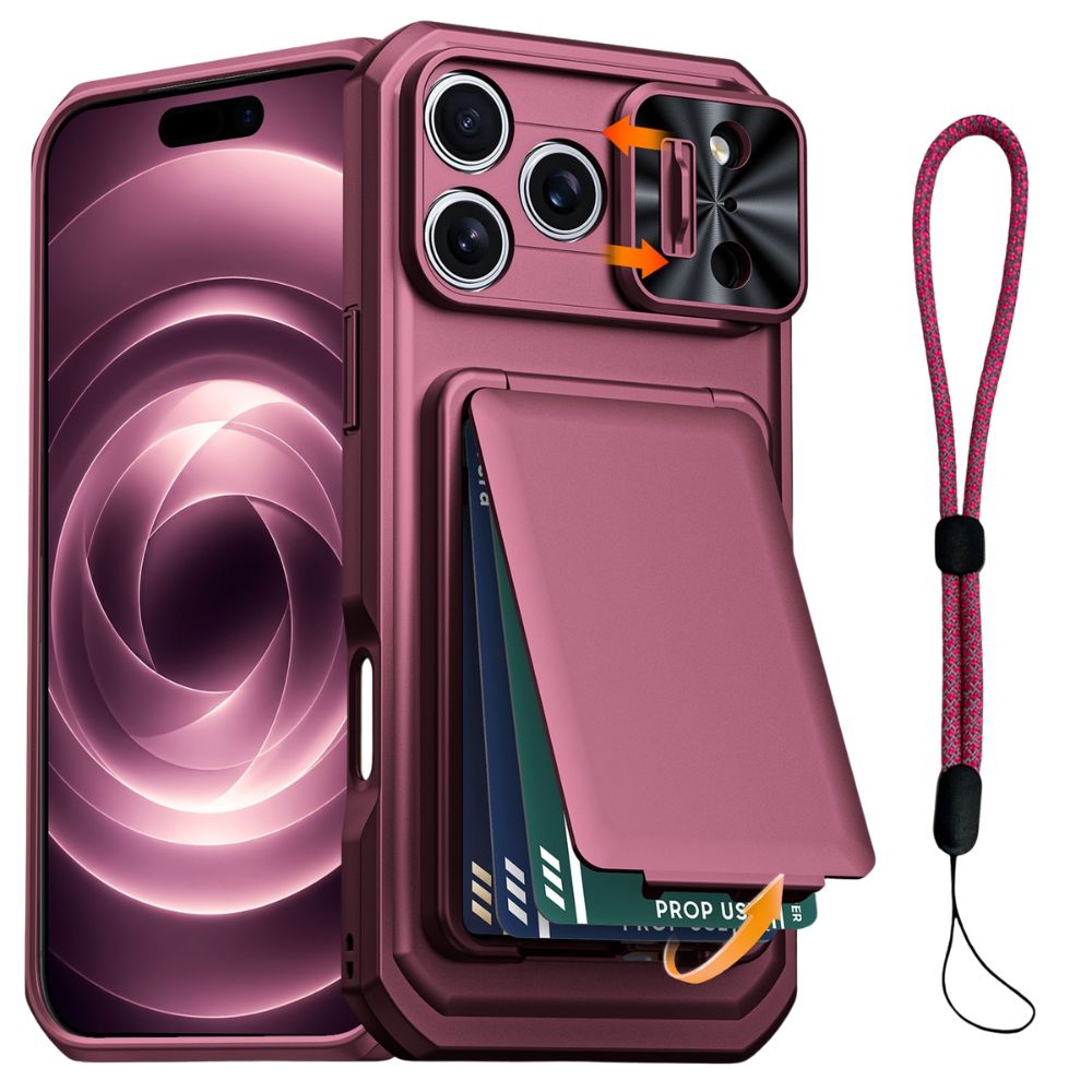 Invictor Slim Shockproof iPhone Case With Card Holder